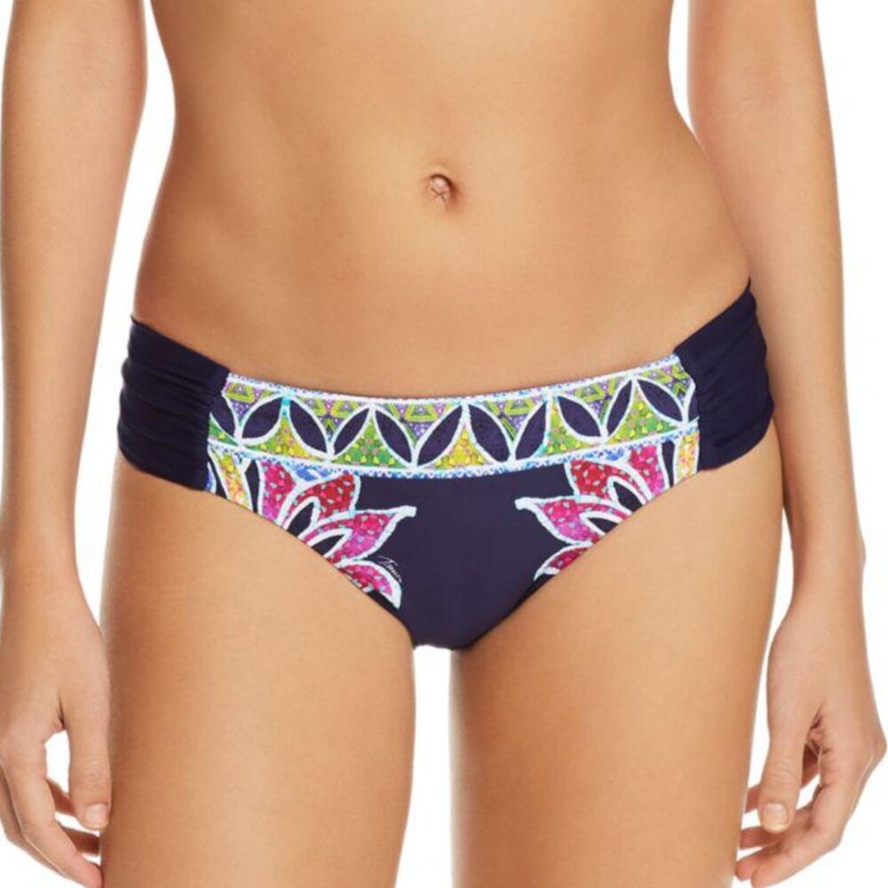 NWT Trina Turk Lotus Batik Bikini Bottom 10